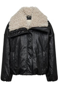 Gloss Jacket | Black w. Moonbeam | Jakke fra Freequent – nedsat