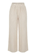 Striped Pants P9938 | Cream | Bukser fra Atelier C – nedsat