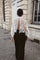 Floral Emb Lace Blouse | Blonde bluse fra Avery