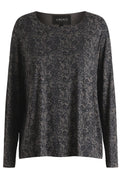 Alma Ls Top | Black Grey Lace | Bluse fra Liberté – nedsat