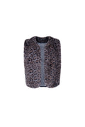 Shanti Vest 40954 | Grey Leo | Black Colour