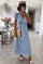 Sun Ruffle Dress | Sky Blue | Kjole fra Avery