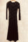 Langes Spitzenkleid | Schwarz | Kleid von Atelier C