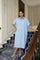 Olive Oversize Dress | Sky Blue | Kjole fra Avery