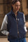 Rowe Eli Teddy Vest | Salute Navy