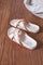 Elia Embroidered Sandals | Beige