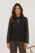 Senecia Blouse 8863 | Black | Marta du Chateau