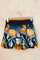 Bedruckte Shorts | Blau | Shorts von Atelier C