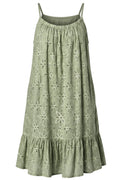Safira Embroidery Strap Dress | Olive – nedsat