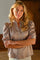 Roella Heavy Sateen Blouse | Dark Taupe | Bluse fra Neo Noir