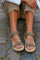 Line Suede WL932 | Leopard | Sandaler fra Woden