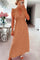 Sun Ruffle Dress | Camel | Kjole fra Avery