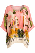 Sicily Silky Tunic | Pink | Top fra Avery