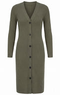 Madis Knit Dress | Kaki