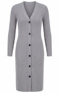 Madis Knit Dress | Light Gray