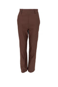 Beverly Cigarette Pant 41352 | Mocca Brown | Black Colour
