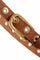 Narrow belt studs | Brown | Bælte fra Depeche