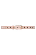 Narrow Belt Studs | Sand | Smalt bælte med guld nitte huller fra Depeche – nedsat