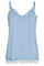 Bicco ST | Chambray Blau | Spitzentop von Freequent