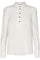 April Shirt | Off White | Bluse med flæse fra Freequent