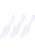 Footies Thin Bamboo 3pk | White | Strømper fra Decoy