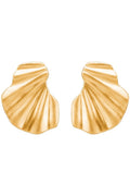 Wave Earring | Guld | Ørestikker fra Enamel – nedsat