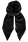 Whitney Boucle Scarf | Black | Tørklæde fra Black Colour