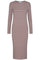 Natalia LS Dress | Rose Gold Lurex | Kjole fra Liberté
