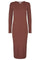 Natalia LS-Kleid | Schokolade | Kleid von Liberté