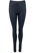 Riley Leo Legging | Leggings fra Black Colour