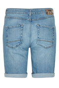 Bradford Scratch Shorts | Blue | Shorts fra Mos Mosh – nedsat