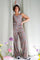 Luna Ella Jumpsuit | Tulpengrau | Jumpsuit von Black Colour