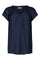 Sunrise Top | Navy | Bluse fra Co'couture