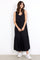 Salome Floor Dress | Sort | Kjole fra French Laundry