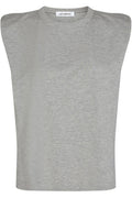 Eduarda T-shirt | Grå | Tee top fra Co'couture – nedsat