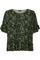 Alma Rüschen-T-Shirt | Army Leo | T-Shirt von Liberté