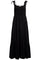 Sunrise Bodenträgerkleid | Schwarz | Kleid von Co'couture