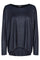 Alma Ls Top | Dunkles Marineblau | Bluse von Liberté