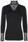 Daisy T-neck | Black | Bluse fra Statebird
