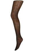 Decoy Tights dd logo 40app | Black | Strømpebukser fra Decoy – nedsat