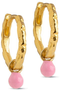 Belle Hoops | Light Pink | Øreringe fra Enamel