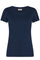 Arden Organic O-SS Tee  | Navy | T-Shirt fra Mos Mosh