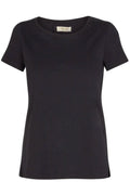 Arden Organic O-SS Tee | Schwarz | T-Shirt von Mos Mosh – nedsat