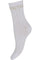 Fashion Sock | Hvid / Guld | Glimmer strømpe fra Hype the Detail