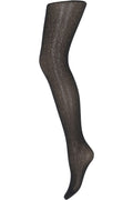 Tights Letters Logo 60 Den | Black | Strømpebukser fra Hype the Detail