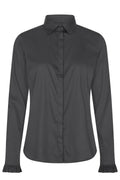 Mattie Flip Shirt | Black | Shirts fra Mos Mosh – nedsat