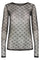Isa Ls Spitzenbluse | Schwarzer Karo | Bluse von Liberté