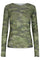 Mesh-Top | Camo | Bluse von Liberté 
