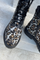PRETTY 22 | Grauer Leopard | Stiefel von Copenhagen Shoes