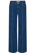 Reem Mila Jeans | Dark Blue | Jeans fra Mos Mosh – nedsat